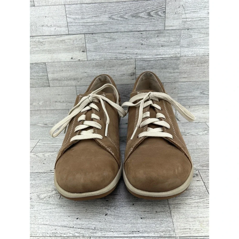 Aetrex DM302 Brown Leather Lace Up Orthopedic Walking Sneakers Men Sz 10.5-11‎